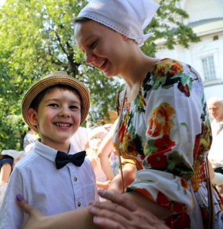 Илья Полищук с мамой
