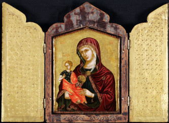Богоматерь с Младенцем (Madre della Consolazione). Последняя четверть XV века. Крит